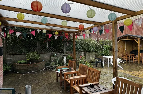 Linden House - Photo of the garden where applicable