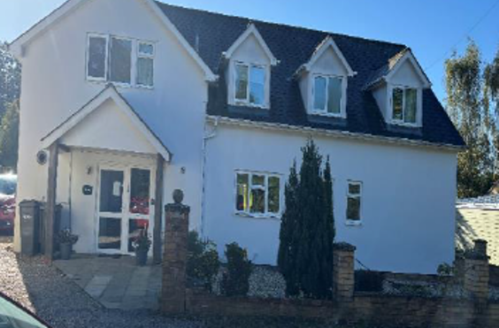 Blamster's Link - outside view of care home