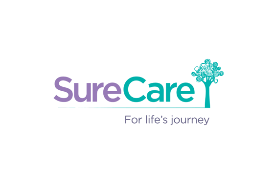 SureCare Batley & Wakefield - A company logo