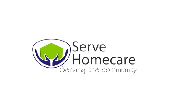 Serve Homecare - A company logo