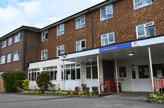 Swanborough House - outside view of care home