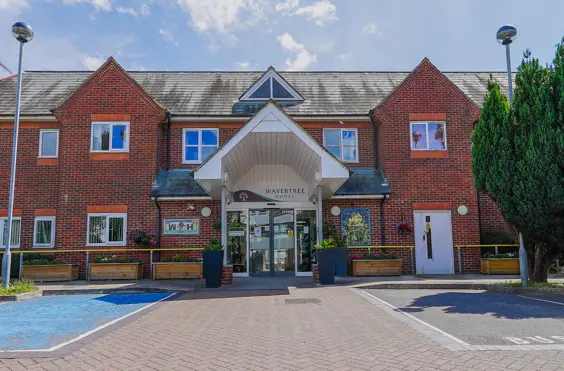 Wavertree House - outside view of care home
