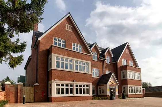 Brook House Care Home - outside view of care home