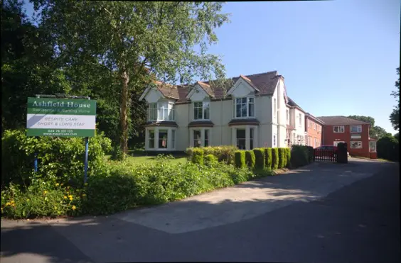 Ashfield House - outside view of care home