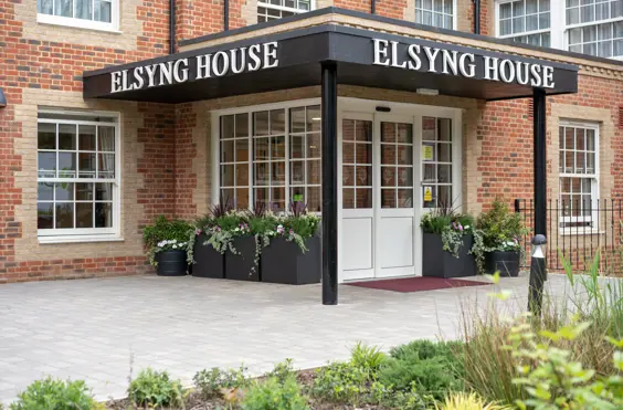 Elsyng House Care Home - outside view of care home