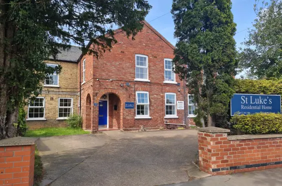 St Luke's Care Home - outside view of care home