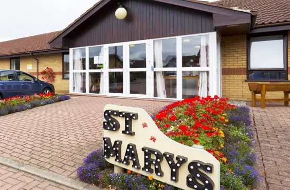 St Mary's - outside view of care home