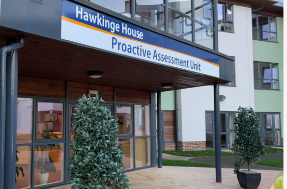 Hawkinge House Proactive Assessment Unit - outside view of care home