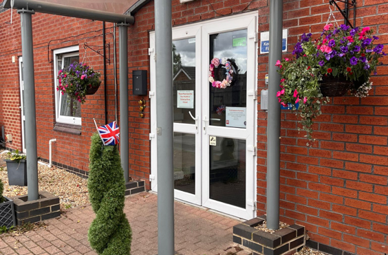 Red Oaks Care Community - An outside view of the home