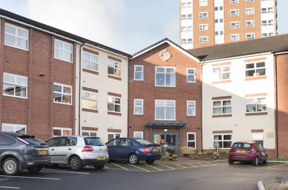 Beech Hall - outside view of care home