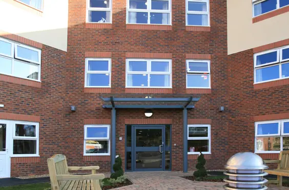 Harden Hall - outside view of care home