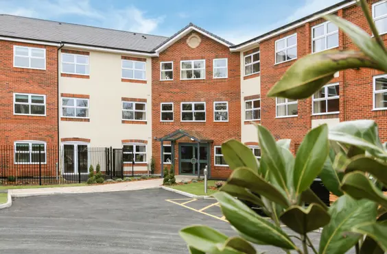 Herries Lodge - outside view of care home