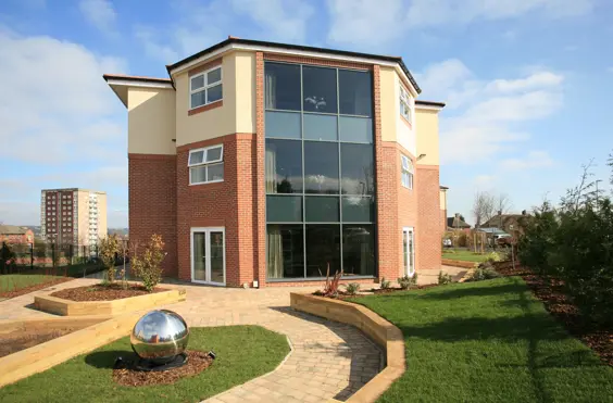 Oak Tree Lodge - outside view of care home