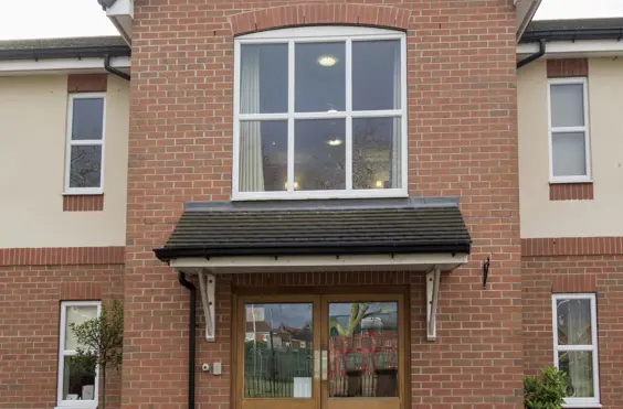 Park Hall - outside view of care home
