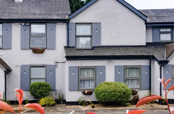 The Riders - outside view of care home