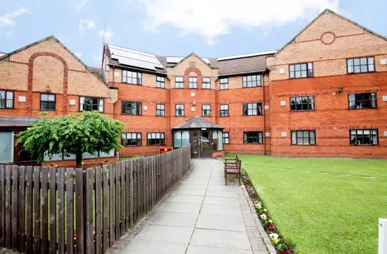 Church View - outside view of care home