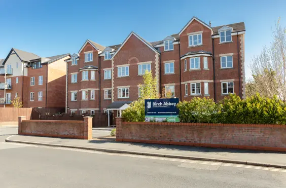 Birch Abbey - outside view of care home