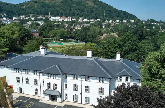 Windsor Court Care Home - outside view of care home