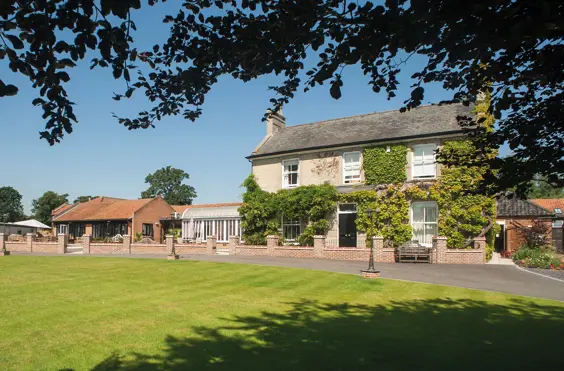 Carlton Hall Residential Home and Village - outside view of care home