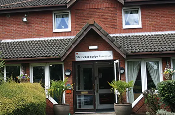 Westwood Lodge - outside view of care home