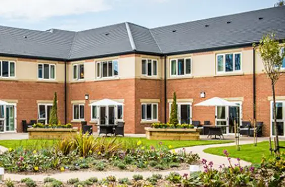 Augustus Court - outside view of care home