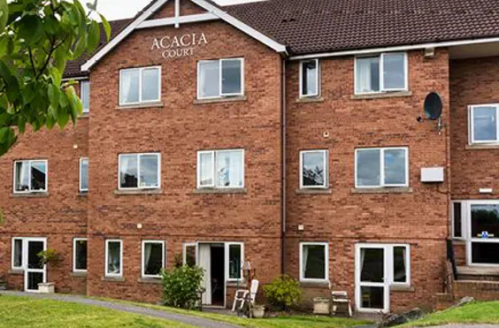Acacia Court - outside view of care home