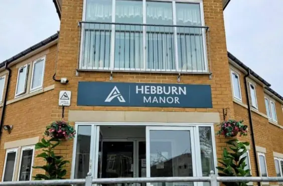 Hebburn Manor - outside view of care home