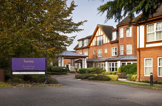 Signature at Banstead - outside view of care home