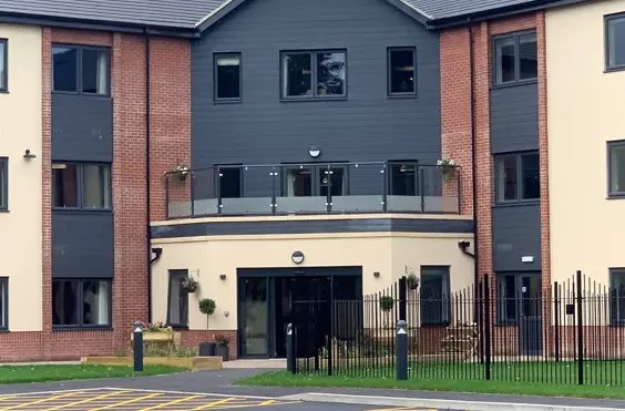 Cadley Hill View - outside view of care home