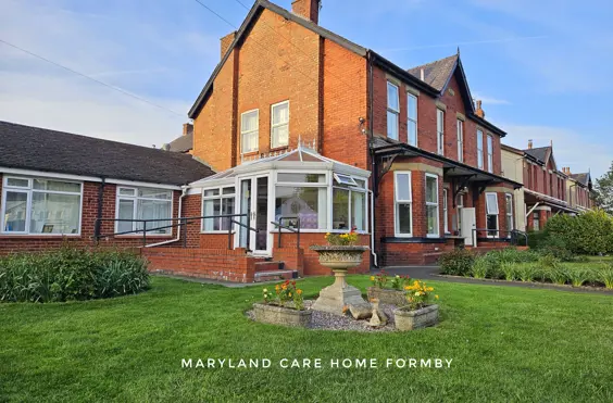 Maryland Care Home - outside view of care home