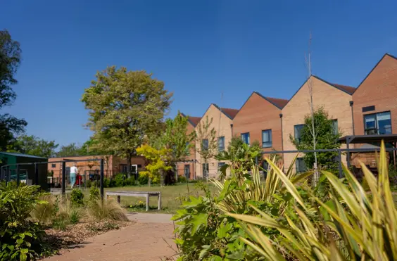 Brook Meadows House - An outside view of the home