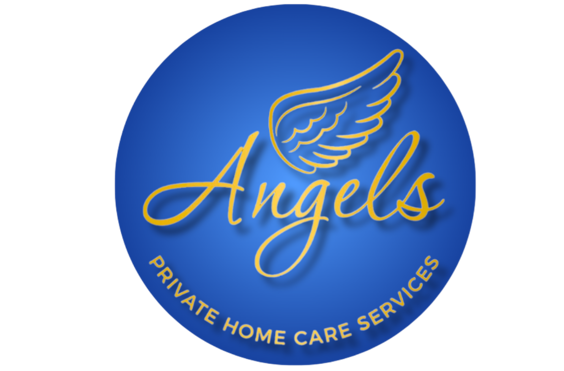 Angels Private Home Care - A company logo