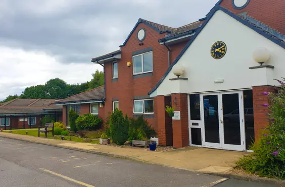 Knowles Court Care Home - outside view of care home