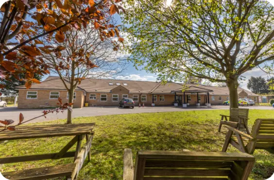Midfield Lodge - outside view of care home