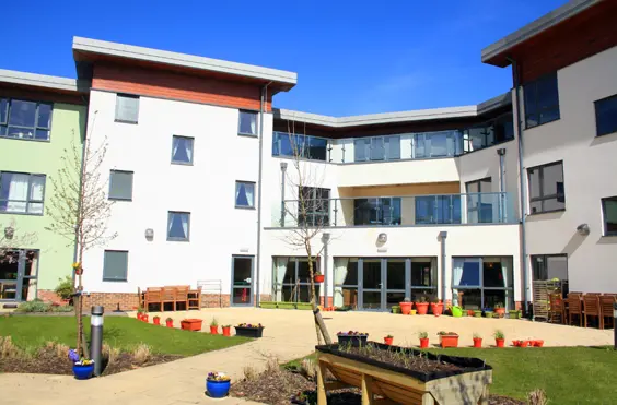 Hawkinge House 2nd Floor Unit - outside view of care home