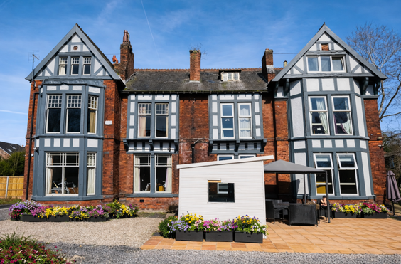 Heaton House Care Home - An outside view of the home