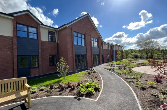 Haywood Lodge - outside view of care home