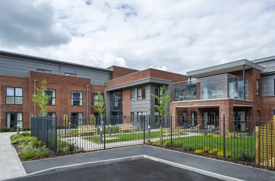 Edwalton Manor Care Home - outside view of care home