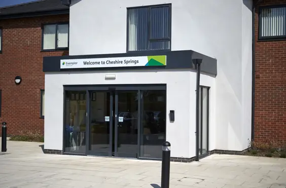 Cheshire Springs - outside view of care home