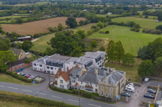 Somerhill Care Home - outside view of care home