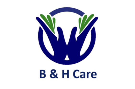 B & H Care - A company logo