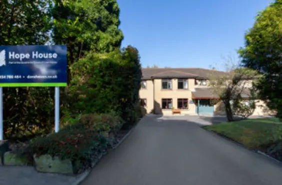 Hope House - outside view of care home