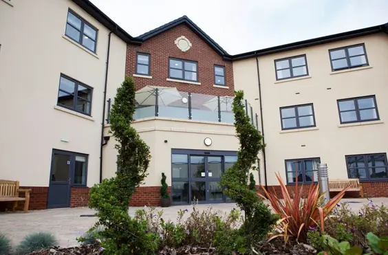 Marham House Care Home - outside view of care home