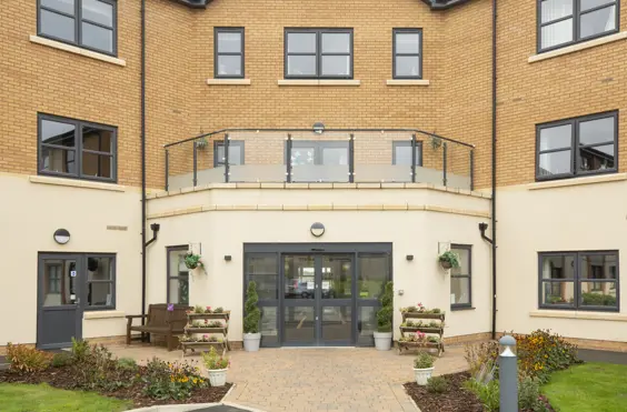 Priors Hall Care Home - An outside view of the home