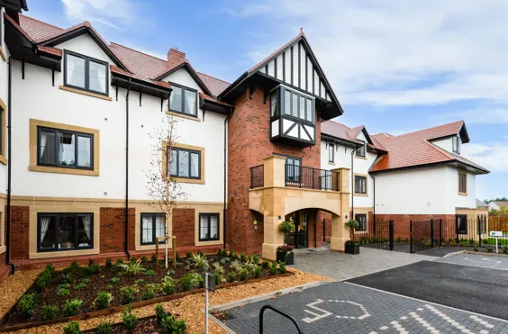 The Gables - outside view of care home