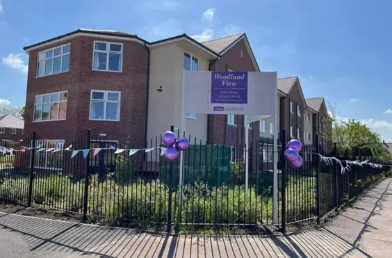 Woodland View Care Home - outside view of care home