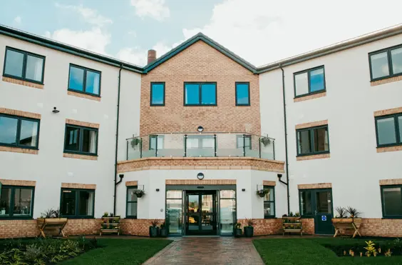 Weavers Court Care Home - outside view of care home