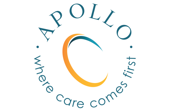 Apollo Care Blackpool - A company logo