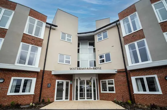 Watermead Rose Care Home - outside view of care home