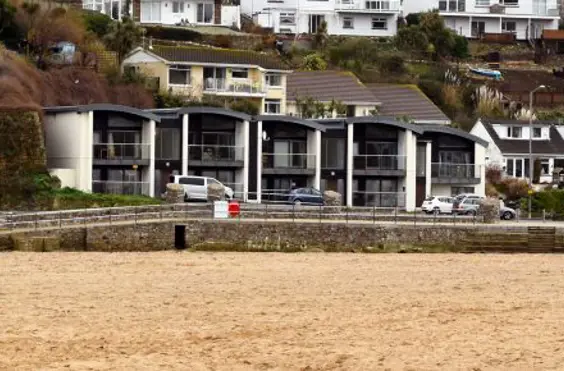 The Beach - outside view of care home